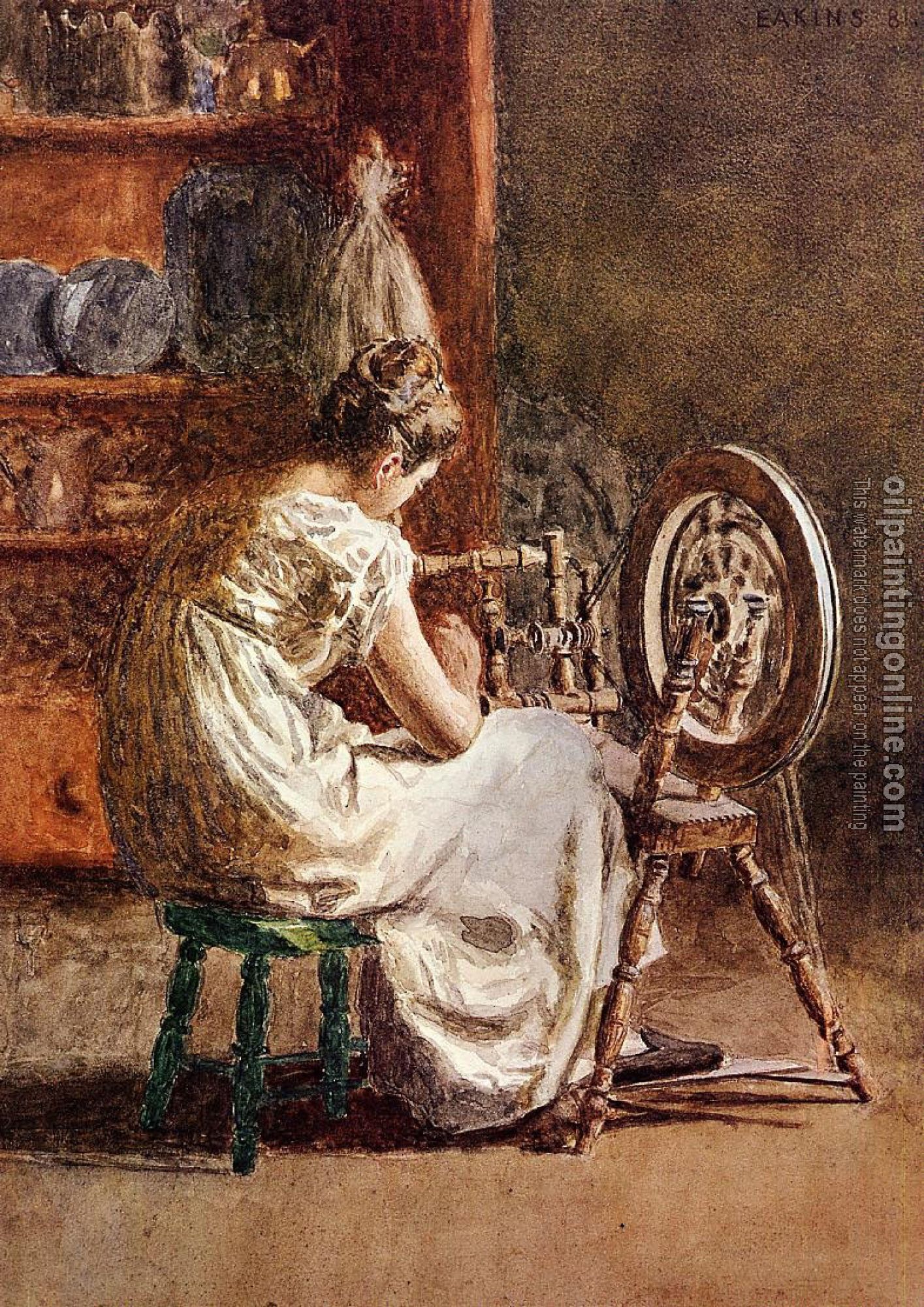 Eakins, Thomas - Homespun